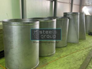 Круглые газоходы фото в Екатеринбурге