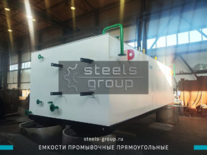 фото емкости промывочной из легированной стали в Екатеринбурге