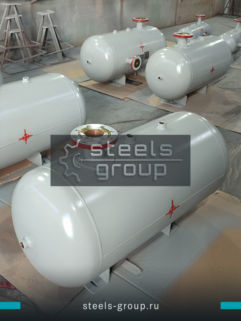 фото ресиверов сжатого газа в Екатеринбурге